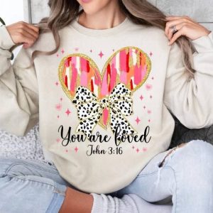 You are Loved Gold Tshirt